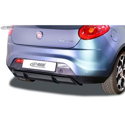Jupe arrière 'Diffuseur' sur mesure pour Fiat Bravo (198) 2007-2014 (ABS noir luisant)