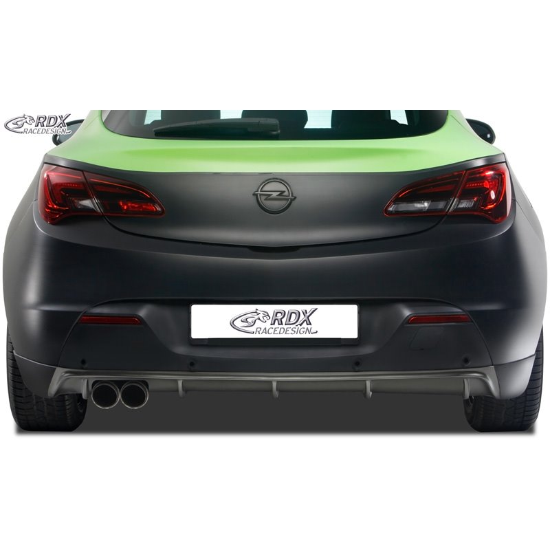Jupe arrière 'Diffuseur' sur mesure pour Opel Astra J GTC 2009-2015 excl. OPC (PUR)