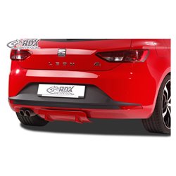 Jupe arrière 'Diffuseur U-Diff' sur mesure pour Seat Leon (5F) incl. FR/SC/ST 2012-2020 (PU)