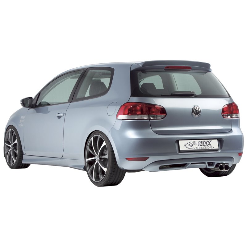 Jupe arrière sur mesure pour Volkswagen Golf VI 2008- excl. GTi/GTD/Plus (PU)