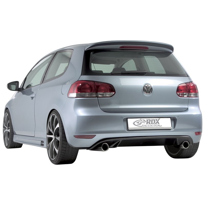 Jupe arrière sur mesure pour Volkswagen Golf VI Look-GTi 2008- (PU)