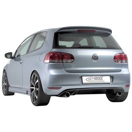 Jupe arrière sur mesure pour Volkswagen Golf VI Look-GTi 2008- (PU)