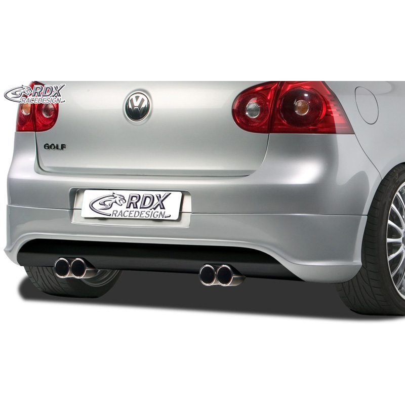 Jupe arrière sur mesure pour Volkswagen Golf V R32 Hatchback 3/5-portes 2003-2008 (échappement à gauche/droite) excl. Variant/Pl