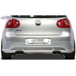 Jupe arrière sur mesure pour Volkswagen Golf V Hatchback 3/5-portes 2003-2008 'V2' (échappement à gauche/droite) excl. Variant/P