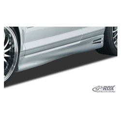 Jupes latérales sur mesure pour Audi A3 8P 3 portes 2003-2008 'GT4' (ABS)