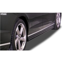 Jupes latérales sur mesure pour Audi A8 (4N) 2018- 'Edition' (ABS)