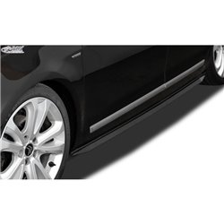 Jupes latérales 'Slim' sur mesure pour Citroën C5 (RD/TD) 2008- (ABS noir luisant)