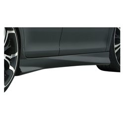Jupes latérales sur mesure pour Fiat Grande Punto 2005- 'Turbo' (ABS)