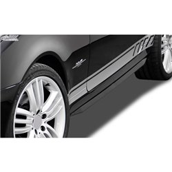 Jupes latérales 'Slim' sur mesure pour Mercedes SLK R171 (ABS noir luisant)