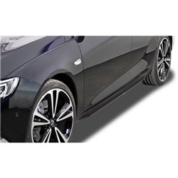 Jupes latérales 'Slim' sur mesure pour Opel Insignia B 2017- Grand Sport/Sportstourer incl. OPC (ABS noir luisant)