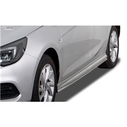 Jupes latérales sur mesure pour Opel Astra K HB 2015-2021 'Edition' (ABS)