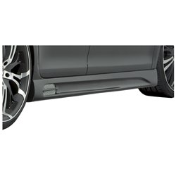 Jupes latérales sur mesure pour Peugeot 207 3/5 portes 2006- incl. CC 'GT-Race' (ABS)