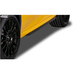 Jupes latérales sur mesure pour Peugeot 208 II 2019- 'Slim' (ABS)