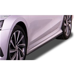 Jupes latérales sur mesure pour Skoda Octavia HB/Kombi IV 2020- 'Edition' (ABS)