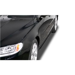 Jupes latérales 'Slim' sur mesure pour Volvo S80 2006-2016 & Volvo V70 2007- (ABS noir luisant)