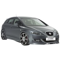 Jupes latérales sur mesure pour Volkswagen Golf V/VI/Jetta + Seat Leon 1P 2005- 'GT4' (ABS)