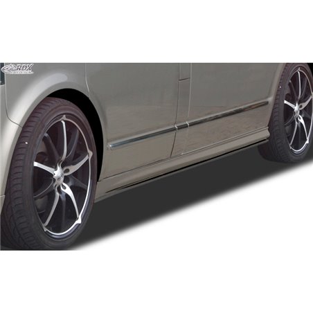 Jupes latérales sur mesure pour Volkswagen Transporter T5 2003-2015 (empattement court) 'Edition' (ABS)