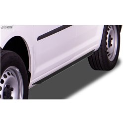 Jupes latérales sur mesure pour Volkswagen Caddy 2K Maxi 2004-2020 'Slim' (ABS)