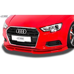 Spoiler avant Vario-X sur mesure pour Audi A3 (8V7) Cabrio Facelift 2016- (PU)