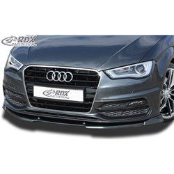 Spoiler avant Vario-X sur mesure pour Audi A3 8V Sportback/Sedan/Cabrio S-Line/S3 2013-2016 (PU).