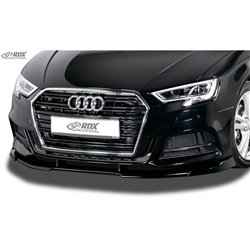 Spoiler avant Vario-X sur mesure pour Audi A3 (8V) S-Line/S3 Facelift 2016- 3-portes/Sportback/Sedan/Cabrio (PU)