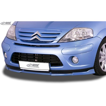 Spoiler avant Vario-X sur mesure pour Citroën C3 Facelift 2005-2009 (PU) Spoiler avant Vario-X sur mesure pour Citroën C3 Facelift 2005-2009 (PU)