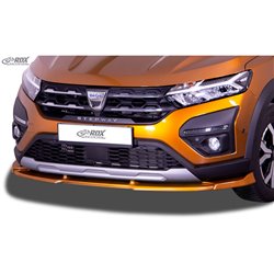 Spoiler avant Vario-X sur mesure pour Dacia Sandero Stepway III 2021- (PU)