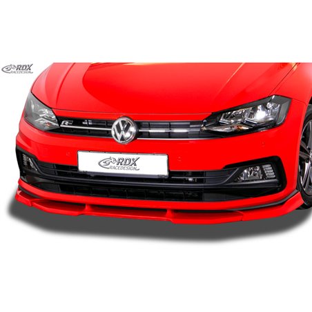 Spoiler avant Vario-X sur mesure pour Volkswagen Polo (2G/AW) R-Line/GTi 2017- (PU)