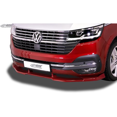 Spoiler avant Vario-X sur mesure pour Volkswagen Transporter T6 Facelift (T6.1) 2019- (pare-chocs sans et avec peinture) (PU)