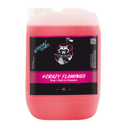 Racoon CRAZY FLAMINGO Wrap + Mate Car Shampoing - 5000ml