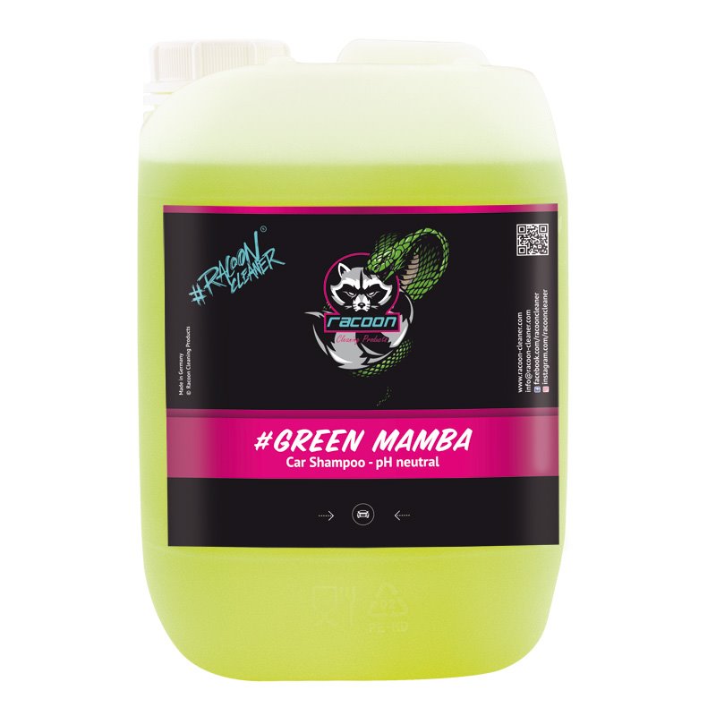 Racoon GREEN MAMBA Car Shampoing / pH neutre - 5000ml