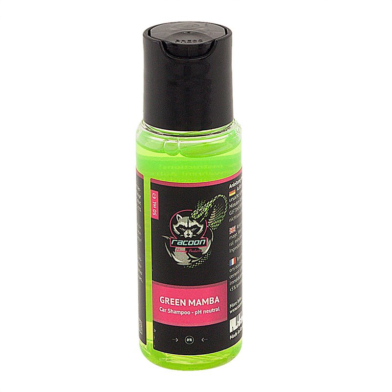 Racoon GREEN MAMBA Car Shampoing / pH neutre - 50ml