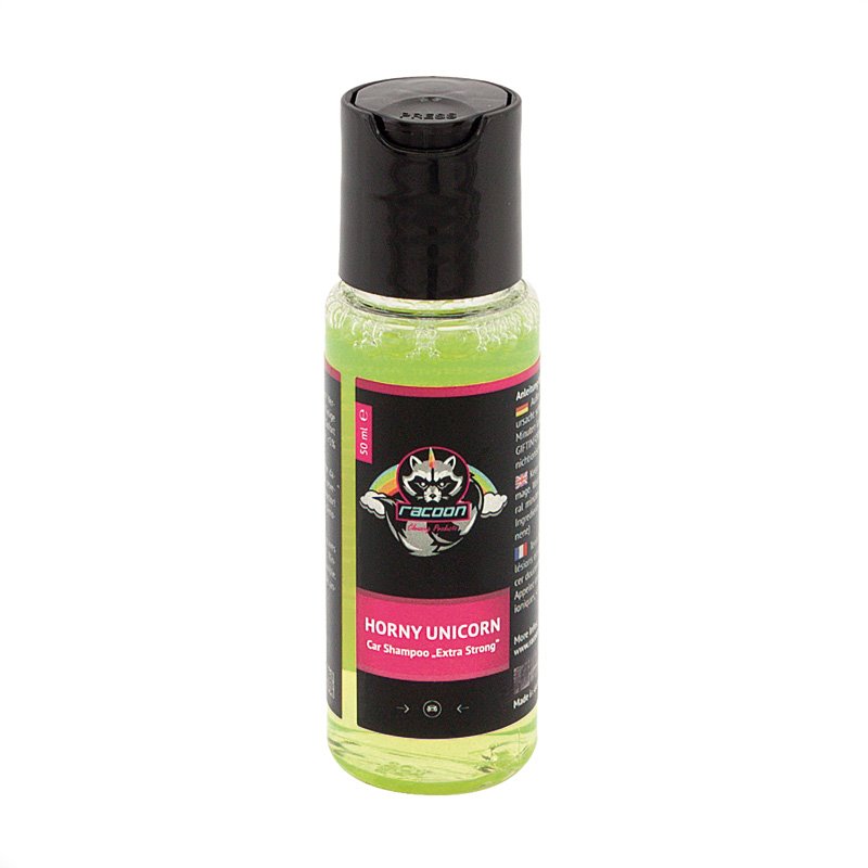 Racoon HORNY UNICORN Car Shampoing / Extra Fort - 50ml
