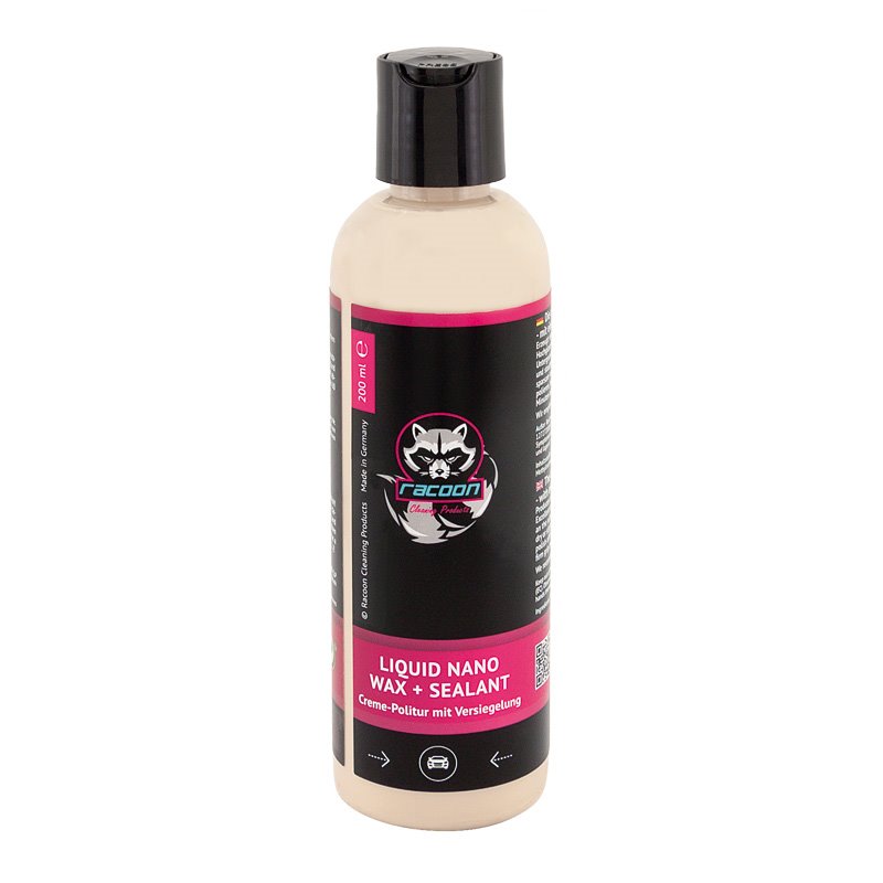 Racoon LIQUID NANO WAX + SEALANT Crème de polissage + Scellant - 200ml