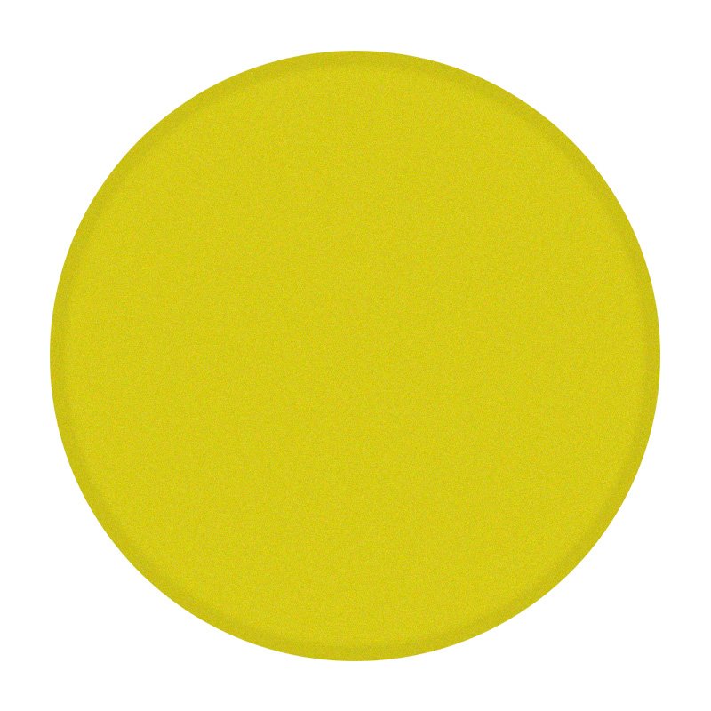 Racoon Polishing Pad - YELLOW/ soft 150mm