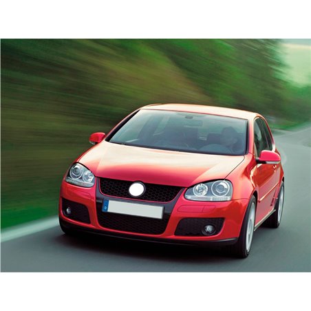 AutoStyle Pare-chocs avant sur mesure pour Volkswagen Golf V 2003-2008 & Jetta 2005-2010 'GTi-Look' incl. Grilles & Feux anti-br