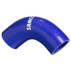 Samco Durite Silicone coudée 90 degré - Longueur 102mm - Ø38mm - Bleu