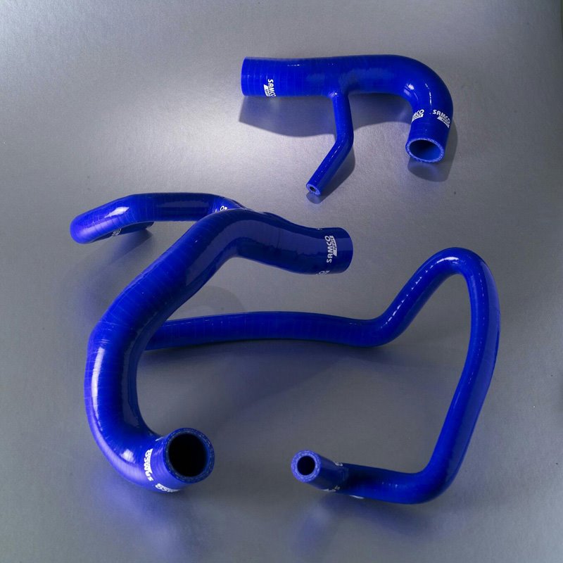 Samco Kit Durites sur mesure pour Ford Escort MK4 RS Turbo 1987-1991 - 2-pièces - Refroidissement - Bleu