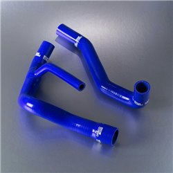 Samco Kit Durites sur mesure pour Ford Sierra Cosworth 2WD 1986-1990 - 2-pièces - Refroidissement - Bleu