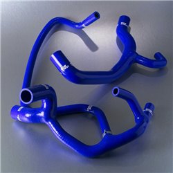 Samco Kit Durites sur mesure pour Renault Clio I 1.8 16v 1991-1996 - 2-pièces - Refroidissement - Bleu