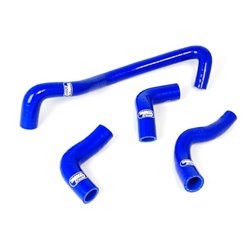 Samco Kit Durites sur mesure pour Ford Focus RS/ST 2.5L Turbo 2006- - 4-pièces - Chauffage - Bleu