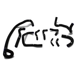 Samco Kit Durites sur mesure pour Nissan Skyline GTR BCNR32 1989-1994 - 10-pièces - Kit de refroidissement mélangé - Bleu