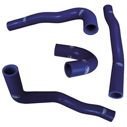 Samco Kit Durites sur mesure pour Mitsubishi Lancer Evo 10 CZ4A 4B11 2007- - 4-pièces - Refroidissement - Bleu