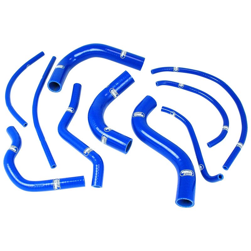 Samco Kit Durites sur mesure pour Suzuki Swift GTi Mk2 1988-1992 - 10-pièces - Refroidissement - Bleu