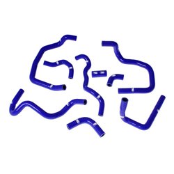 Samco Kit Durites sur mesure pour Subaru Impreza Turbo GR Version 10 2008-2013 - 9-pièces - Kit Durites d'Aération - Bleu