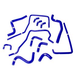 Samco Kit Durites sur mesure pour Subaru Impreza Turbo Version 8 Blobeye 2002-2005 - 13-pièces - Refroidissement Divers - Bleu