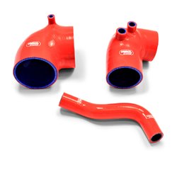 Samco Kit Durites sur mesure pour Subaru Impreza Turbo GC8 Version 1/2 1992-1996 - 3-pièces - Tuyau d'Admission - Bleu