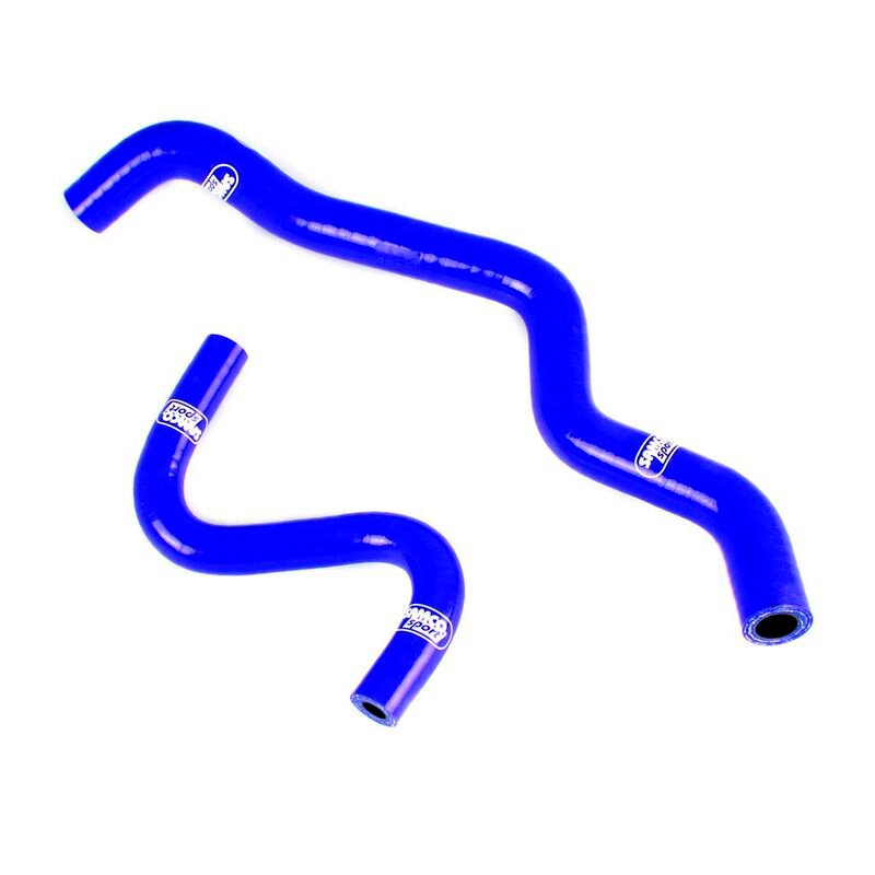 Samco Kit Durites sur mesure pour Subaru Impreza Turbo Version 9 2006-2008 - 2-pièces - Asservissement de Direction - Bleu