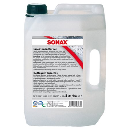 Sonax 533.500 Solvant d insecte 5-Litre