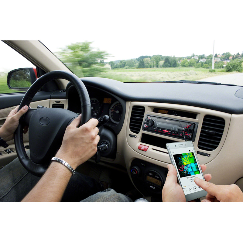 Sony DSX-A210UI Headunit Radio d'auto 1-DIN + USB/AUX